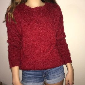 Dark Red sweater